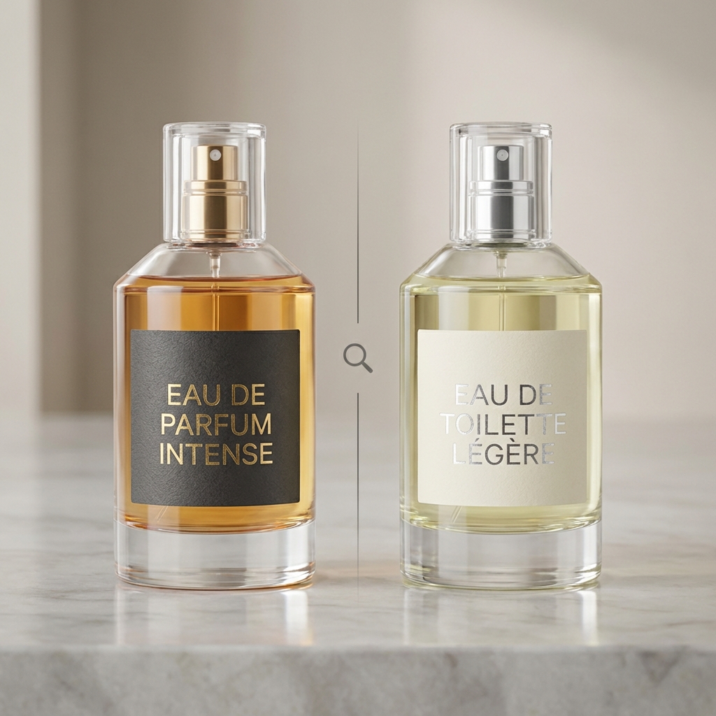 الفرق بين العطور (EDP) و (EDT) و (Parfum)