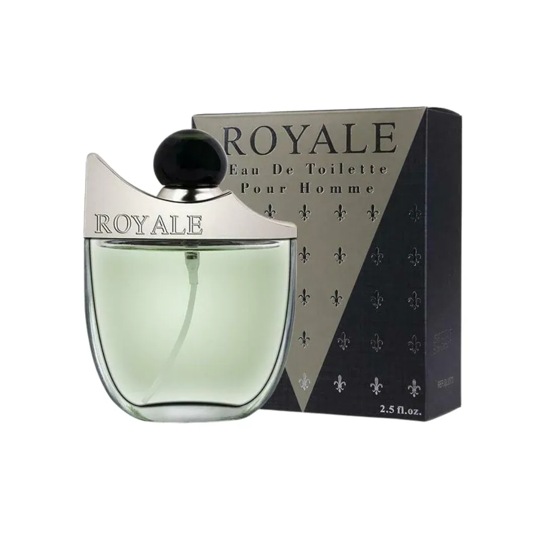 عطر رويال 75مل رجالي - الرصاصي للعطور