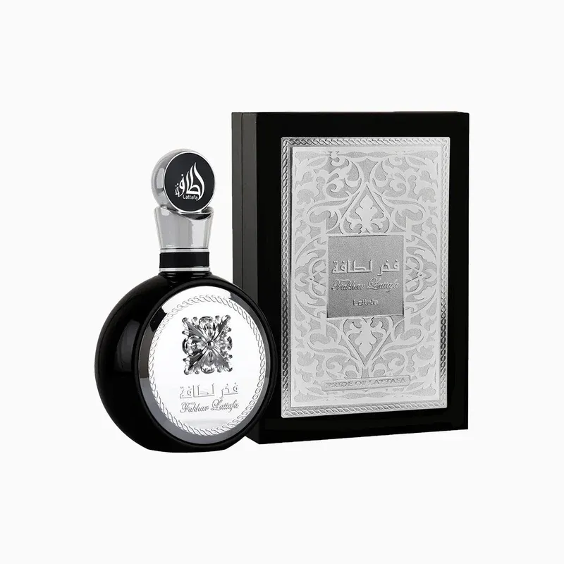 عطر فخر لطافه بلاك للرجال - 1